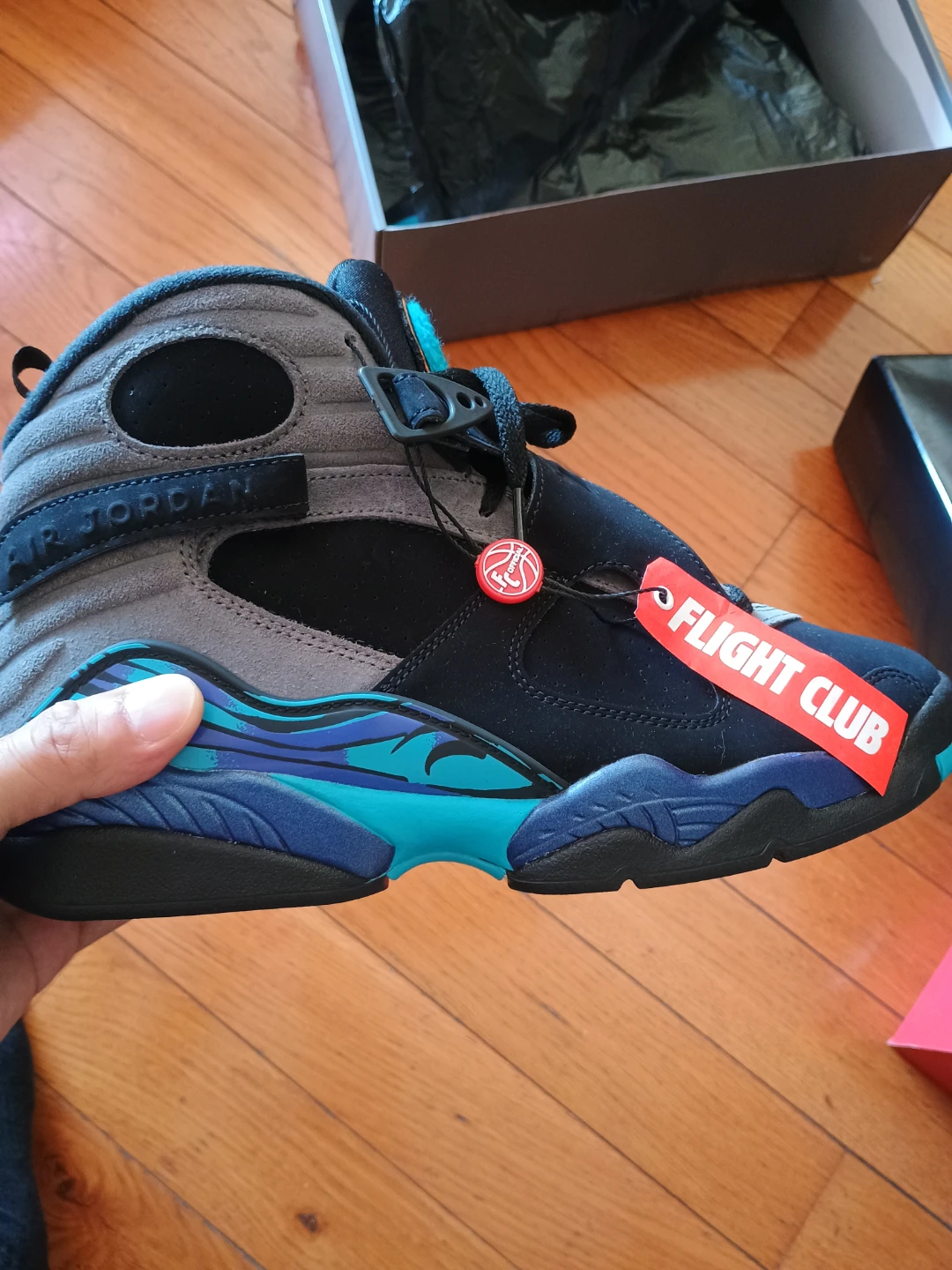 Air Jordan 8 Retro Aqua - photo 4