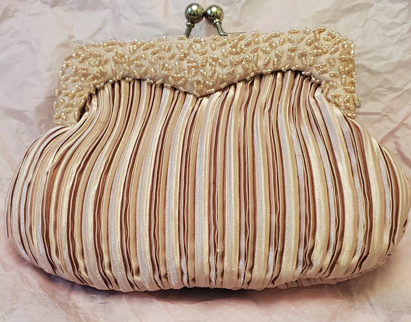TieRack Evening Bag - Pink