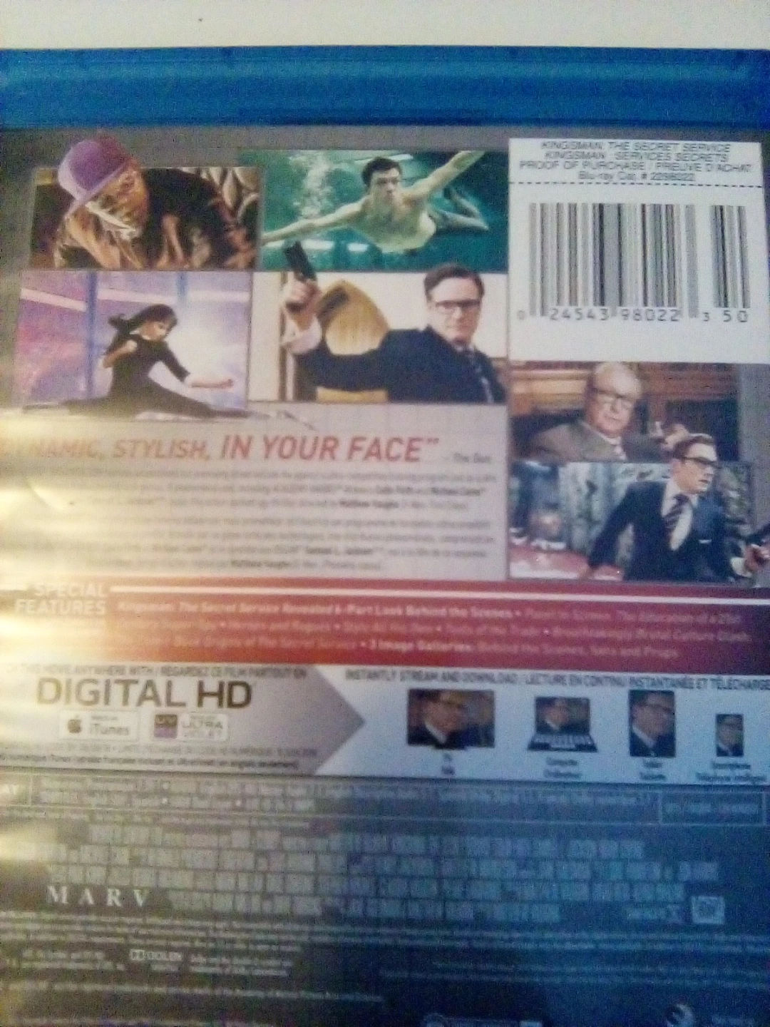Kingsman The Secret Service Blu-ray - photo 2