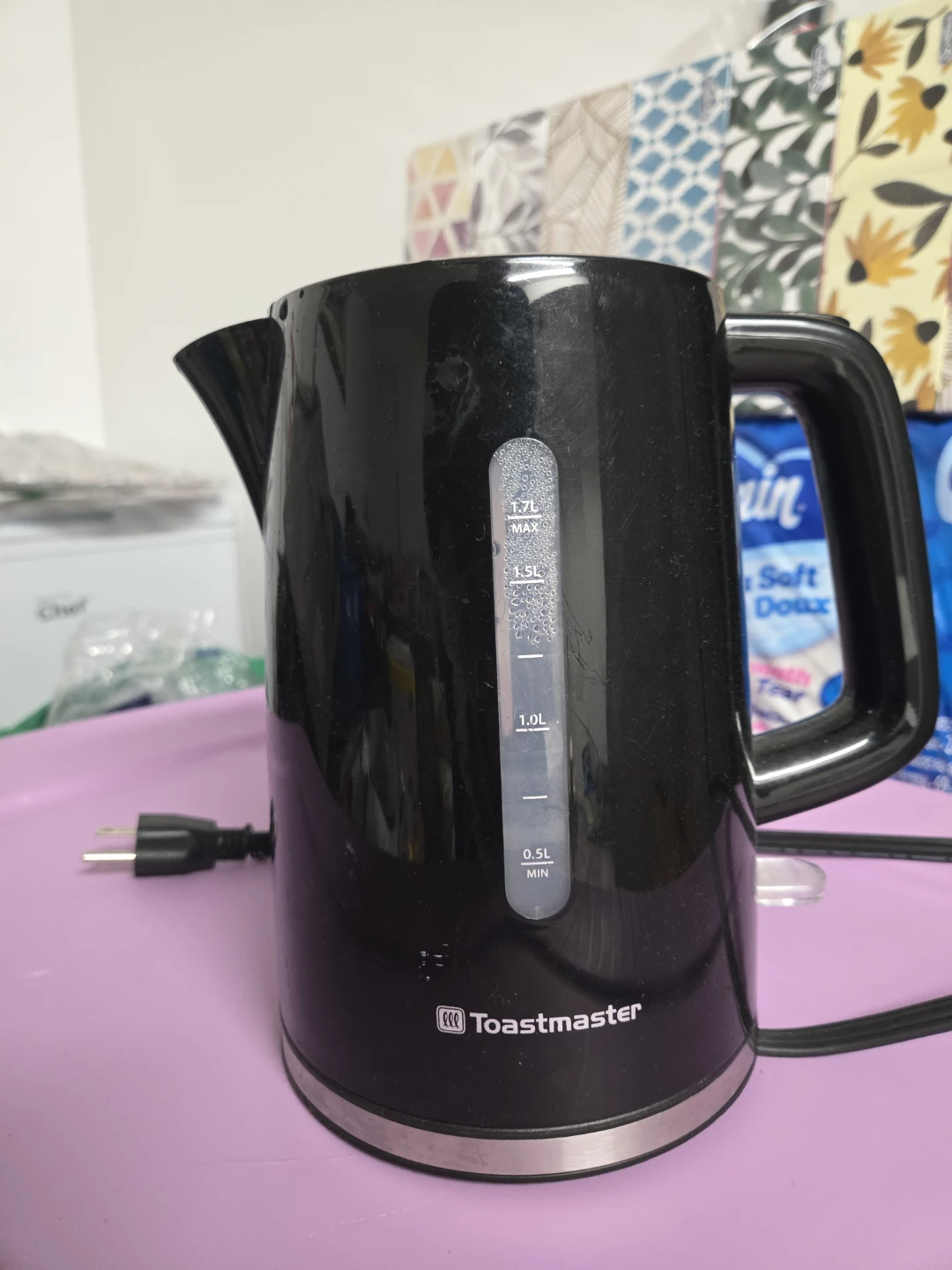 Toastmaster Black Electric Kettle - 1.7L