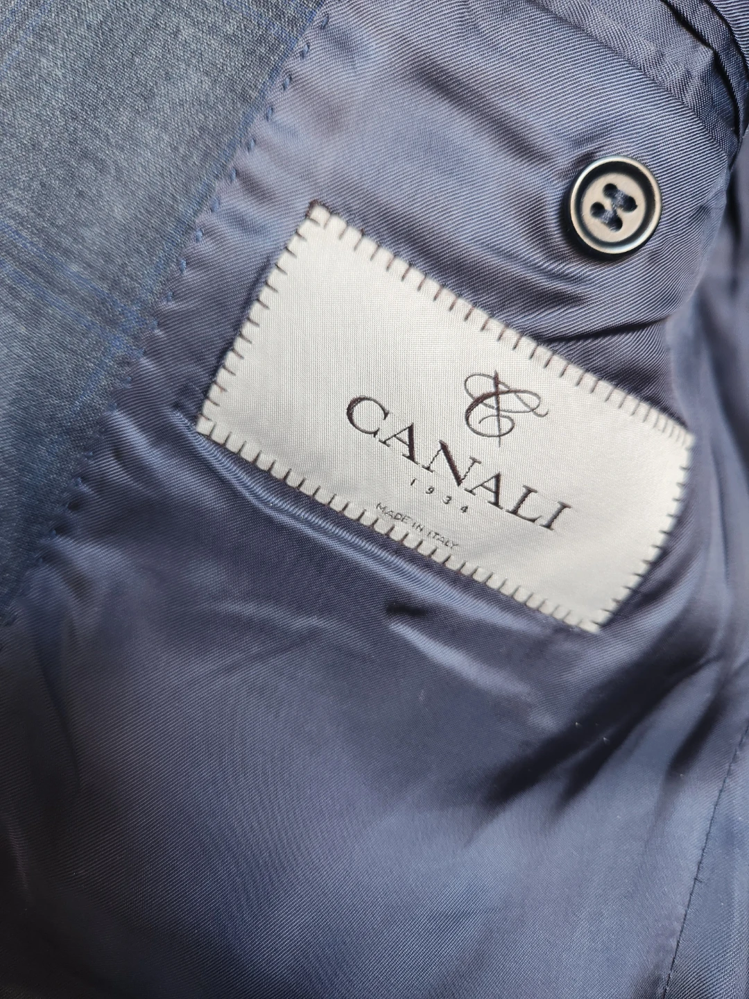 Canali Wool Blend Suit - Size 52 - photo 4