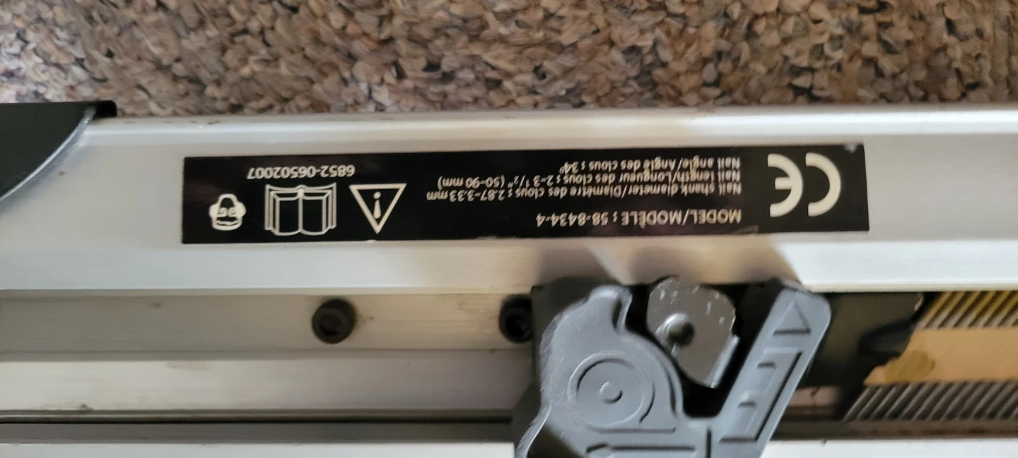 Mastercraft SB-8434-4 Nail Gun - photo 3