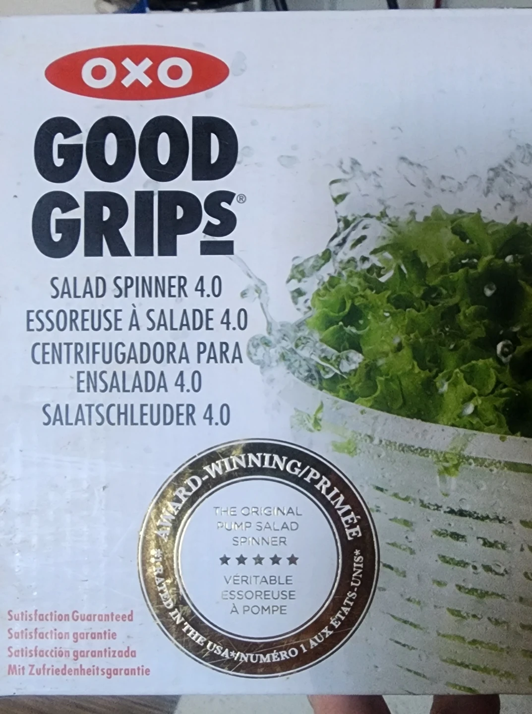 OXO Good Grips Salad Spinner 4.0 - New in Box! - photo 3