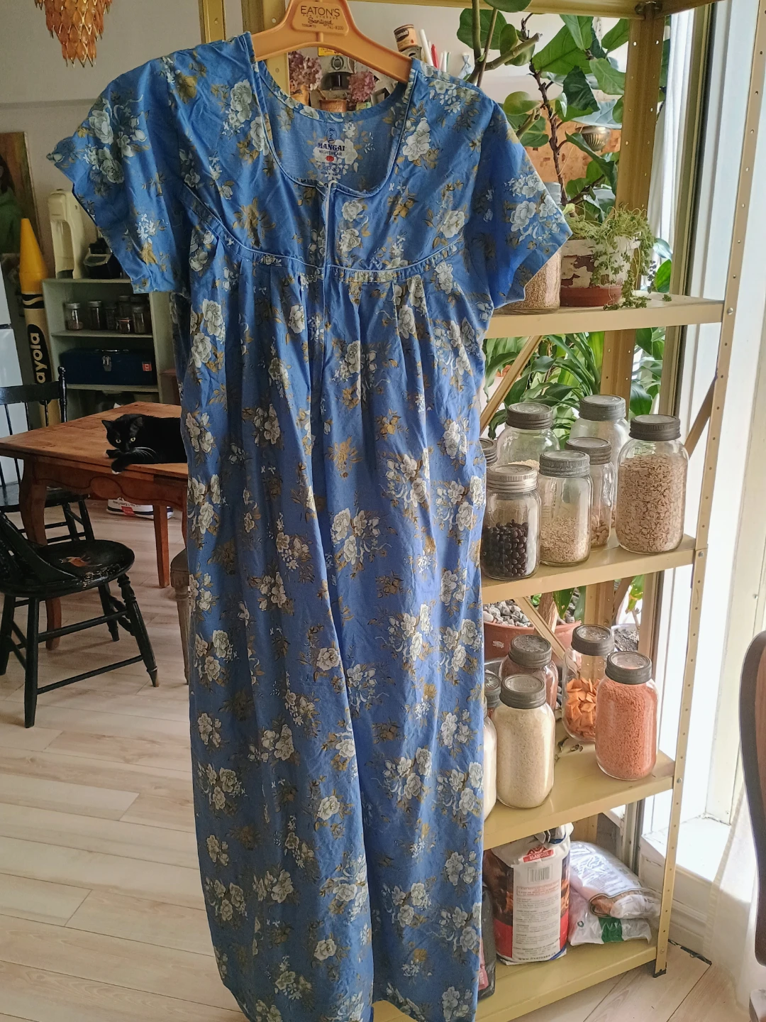 Floral nightgown