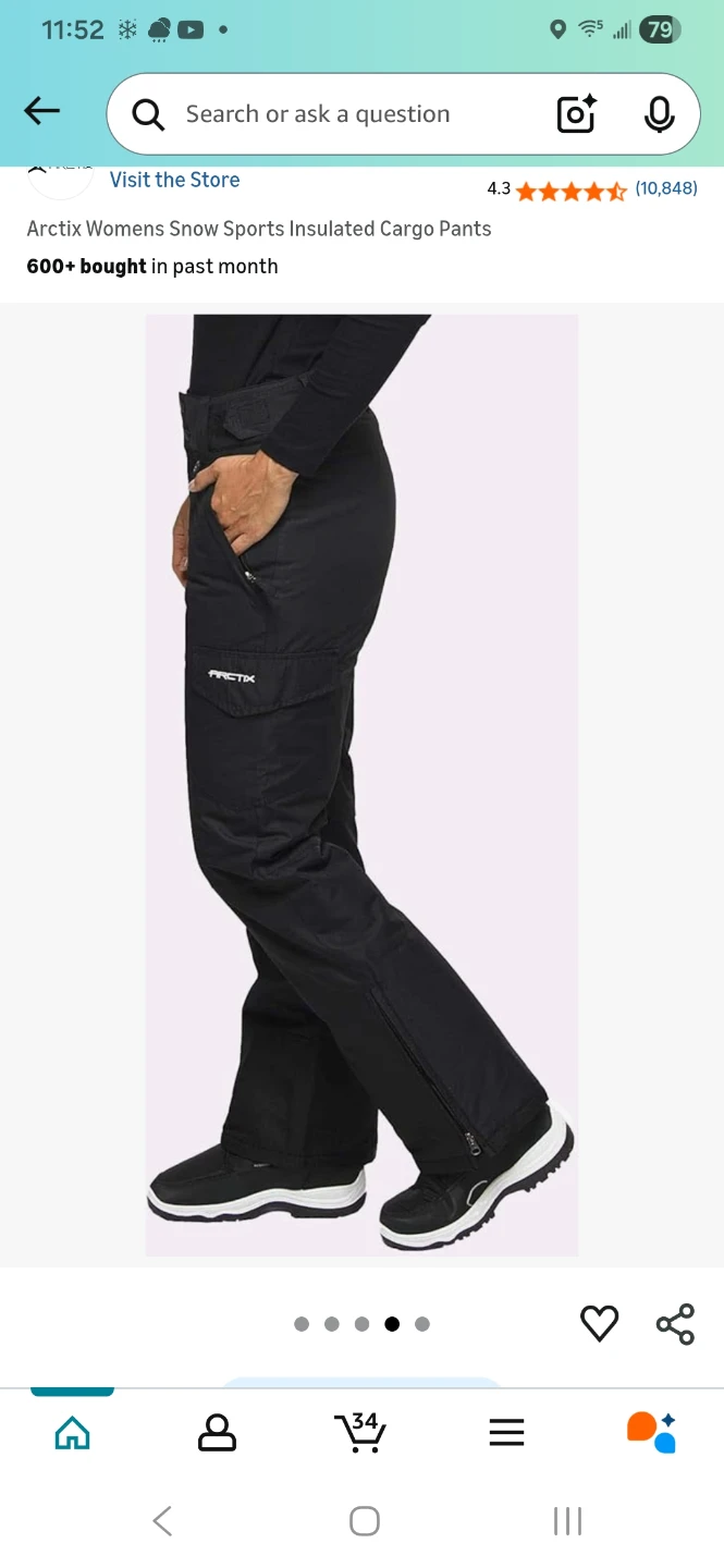 Arctix Men's essential Snow Insulated Pants - photo 3