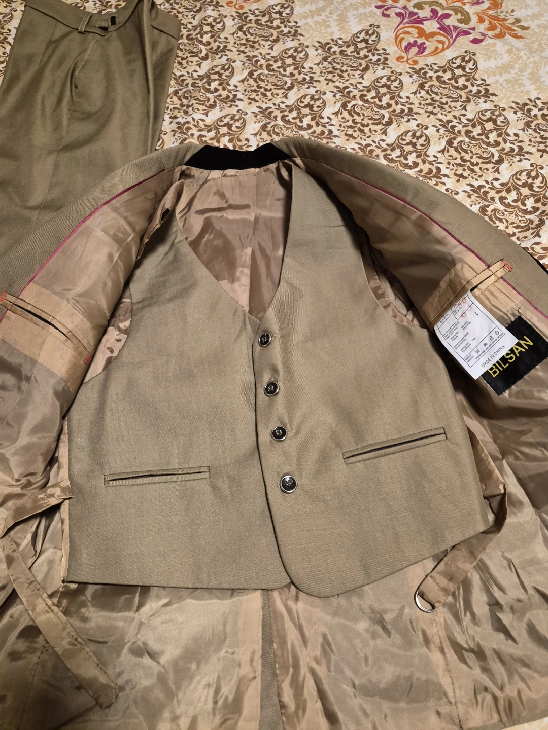 Bilsan Suit Set - Jacket, Pants, Vest - photo 3