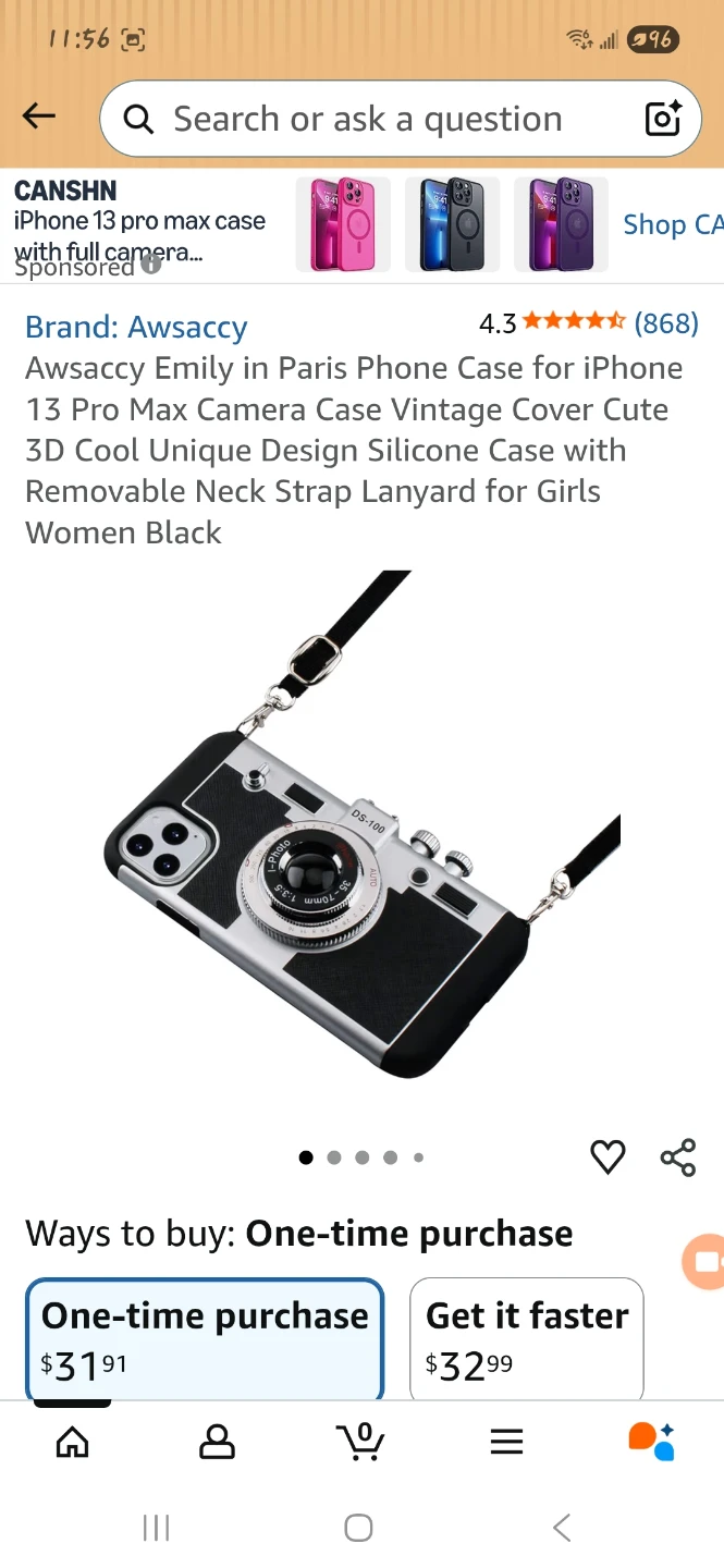 iPhone 13 Pro  Camera Case
