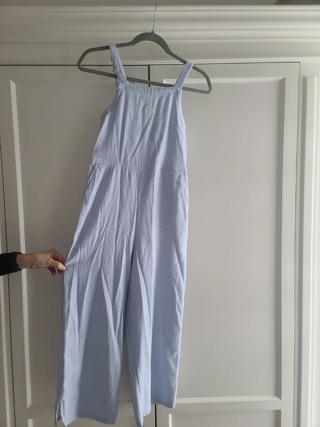 Abercrombie Kids Light Blue Jumpsuit - Size 11/12
