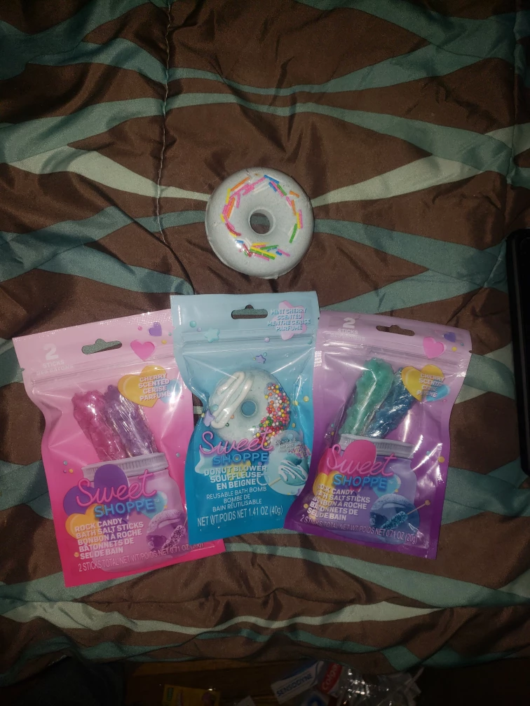 Sweet Shoppe Bath Bombs and Bath Salt Sticks