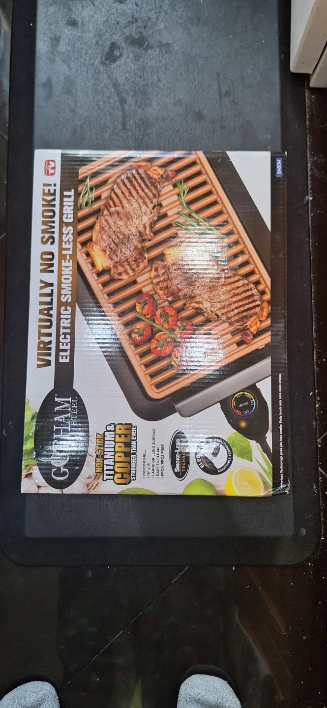 Gotham Steel Electric Smokeless Grill - photo 2