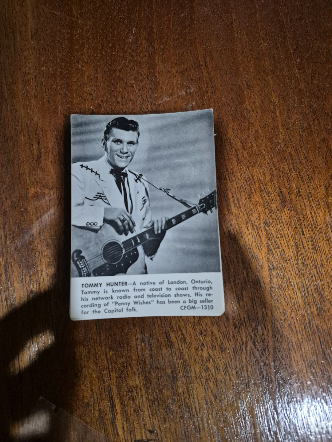 Tommy Hunter "Penny Wishes" CFGM-1310 Record