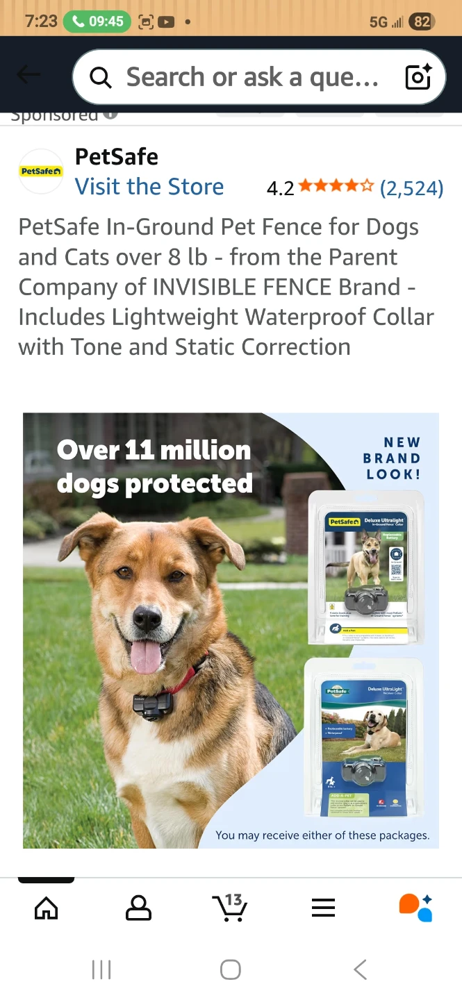 PetSafe Deluxe Ultralight Collar - New