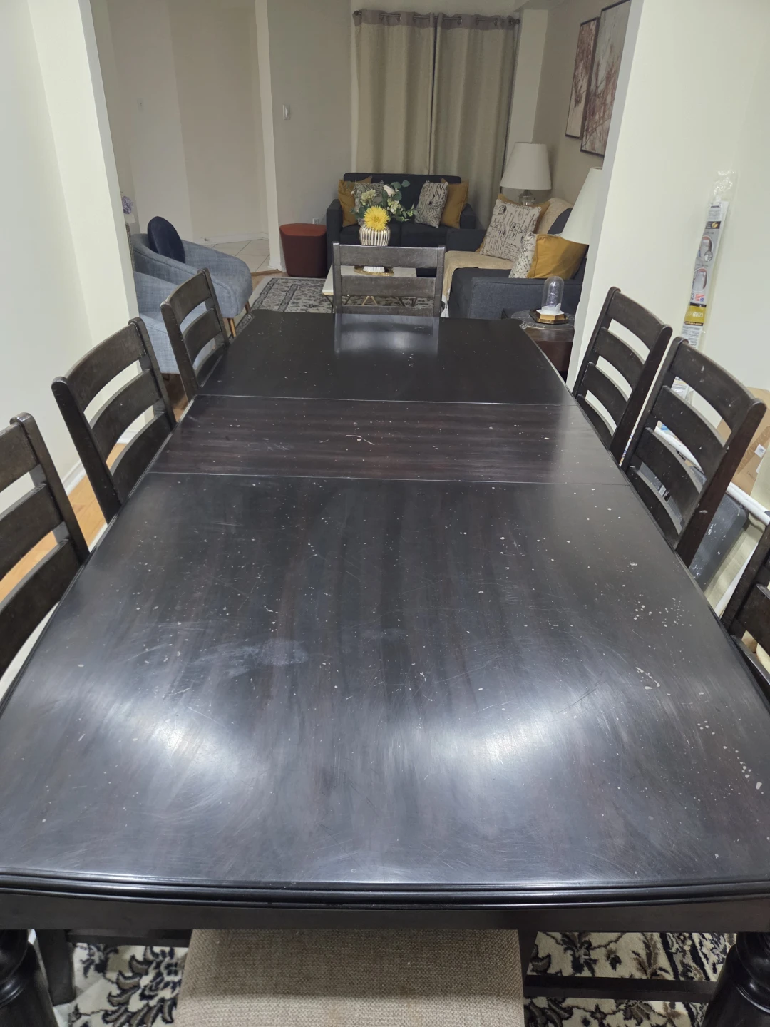 Dining Table with 8 chairs - Free