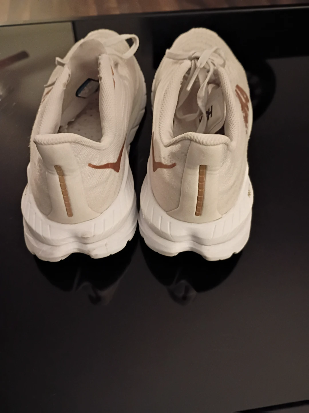 Hoka Mach 5 Women's Running Shoes Size 8.5 White/Tan - photo 5