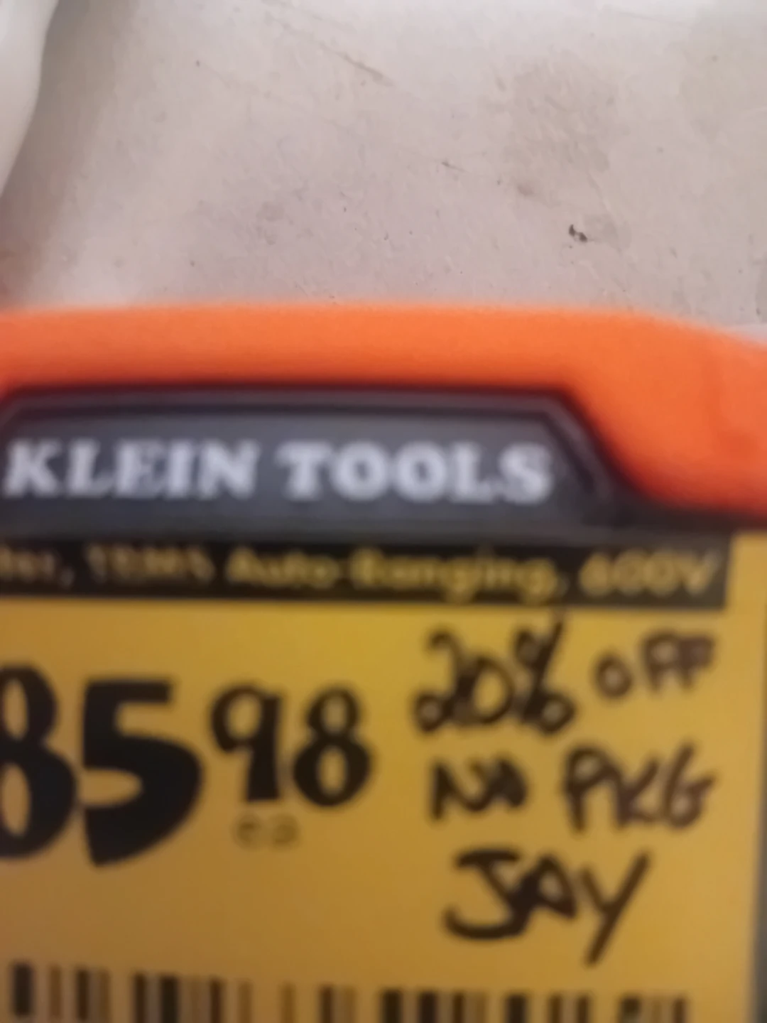 Klein Tools TRMS Auto-Ranging Multimeter 600V - photo 4