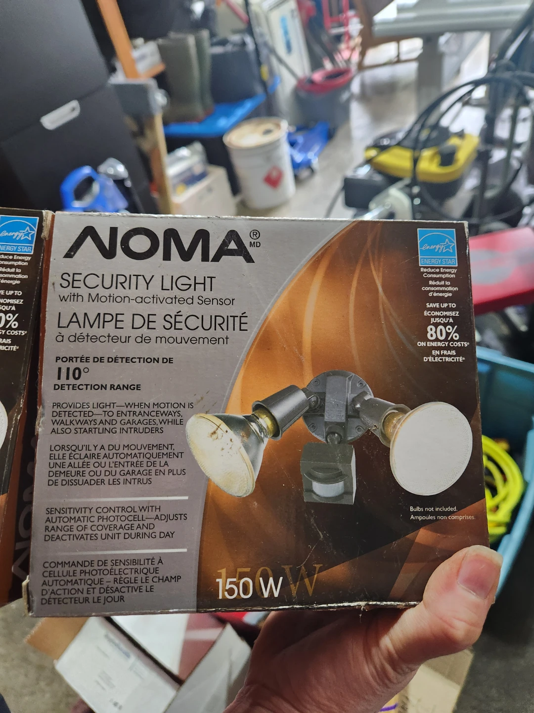 NOMA Security Light with Motion Sensor
