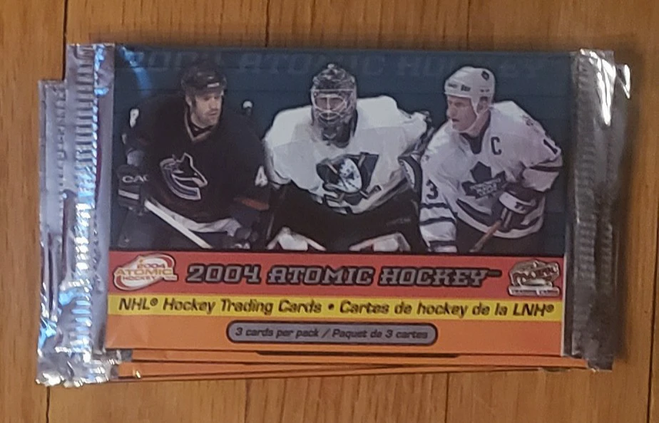 2004 Atomic Hockey NHL Trading Cards Pack