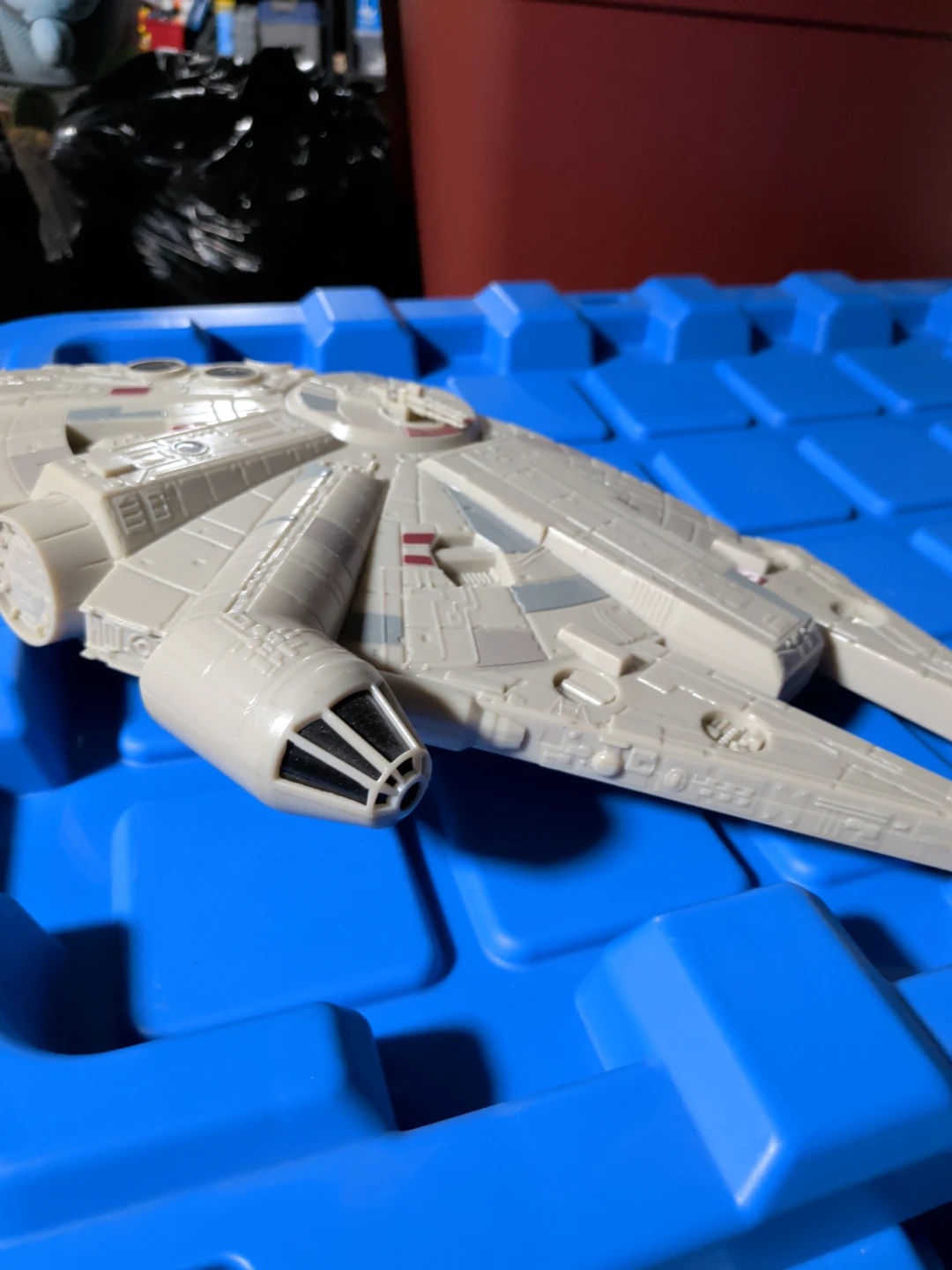 Star Wars Millennium Falcon wall display