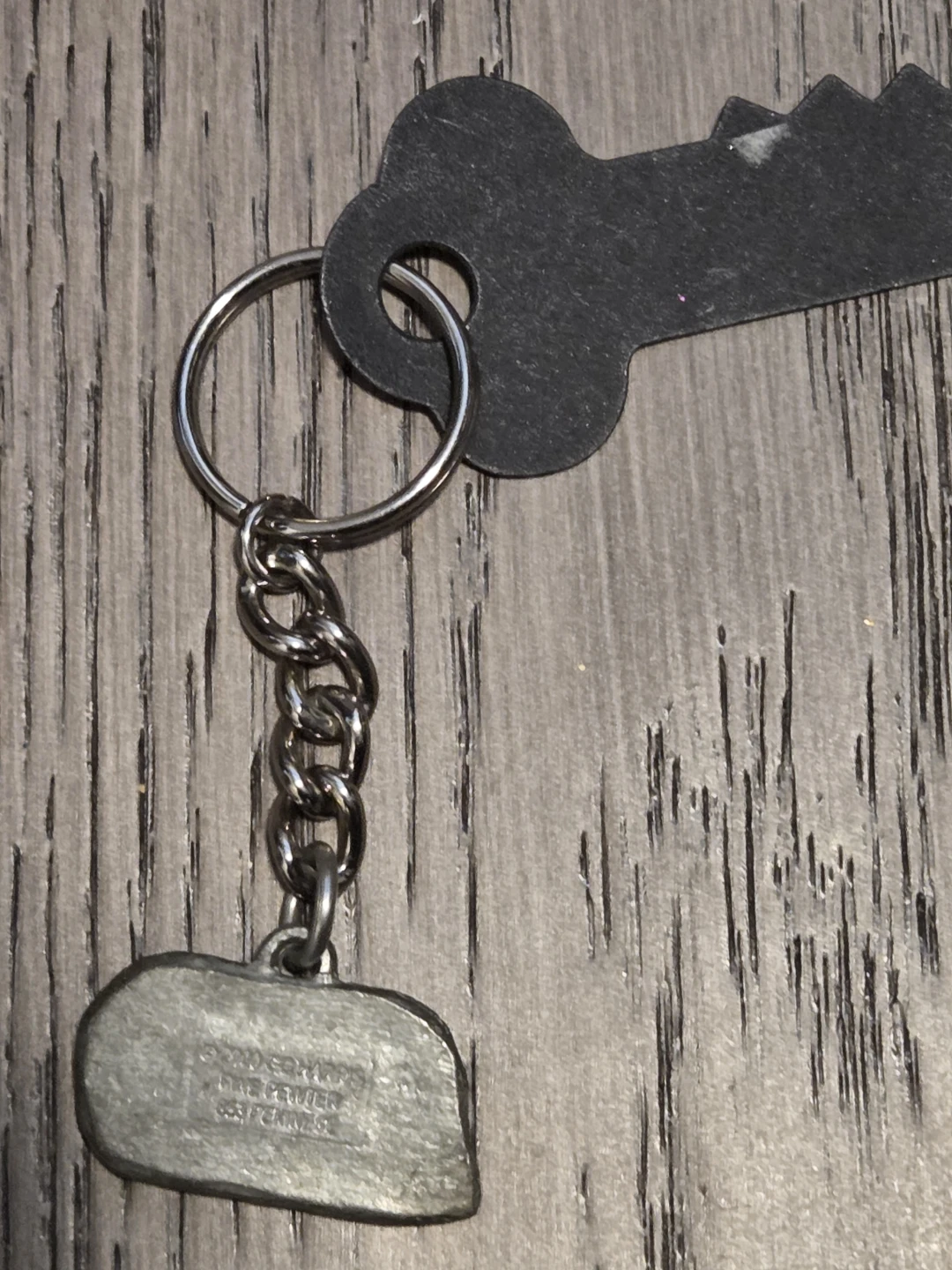 Vintage Pewter GG Harris Pekingese Dog Keychain - photo 5