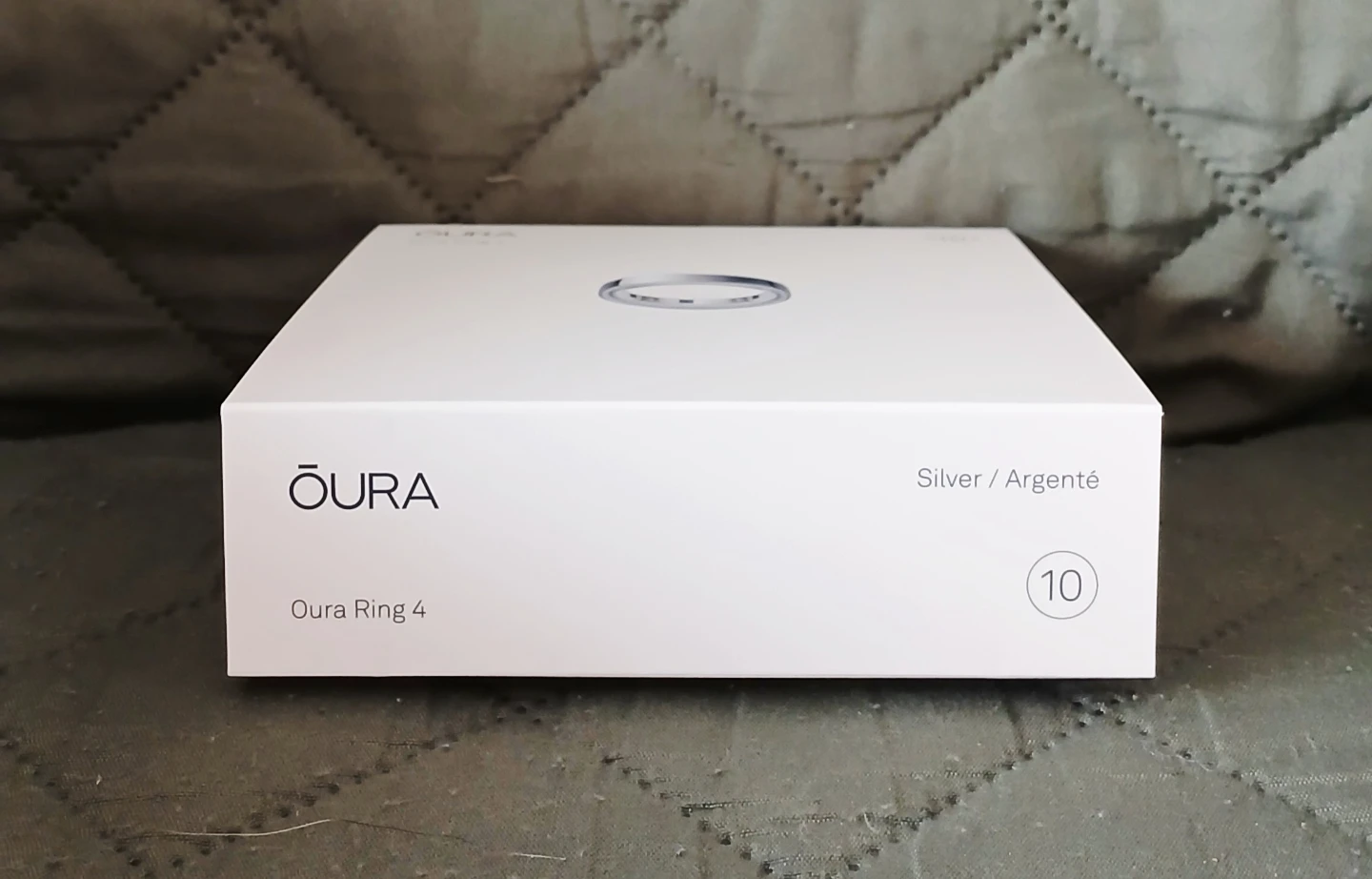 Oura Ring 4 Silver [Size 10] - NEW! - photo 3