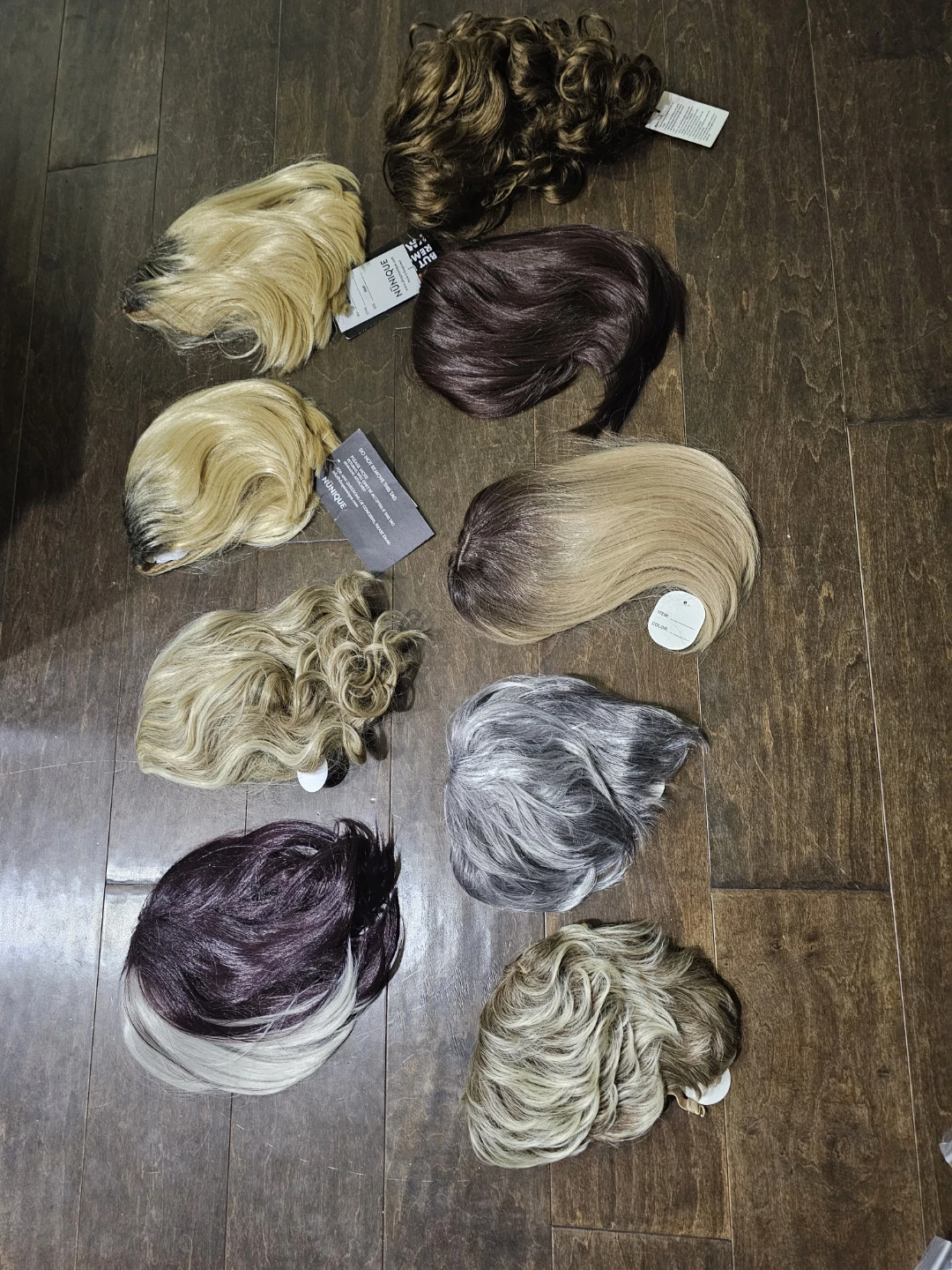 New wigs  (price between $20 to $25)