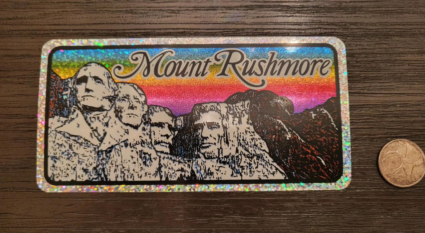 Mount Rushmore Sticker