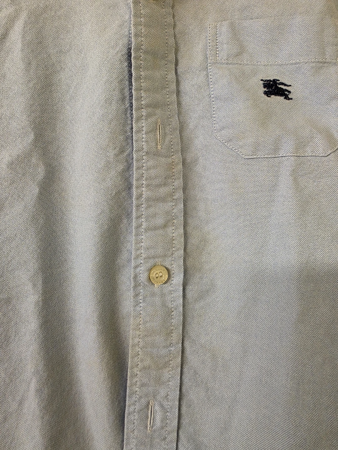 Burberry Boys Light Blue Button-Down Shirt Size 2Y/92cm - photo 3