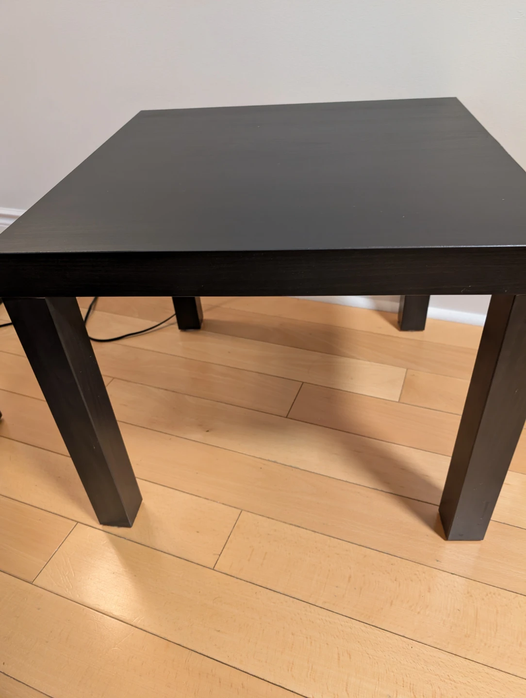 2 IKEA Black Side Table
