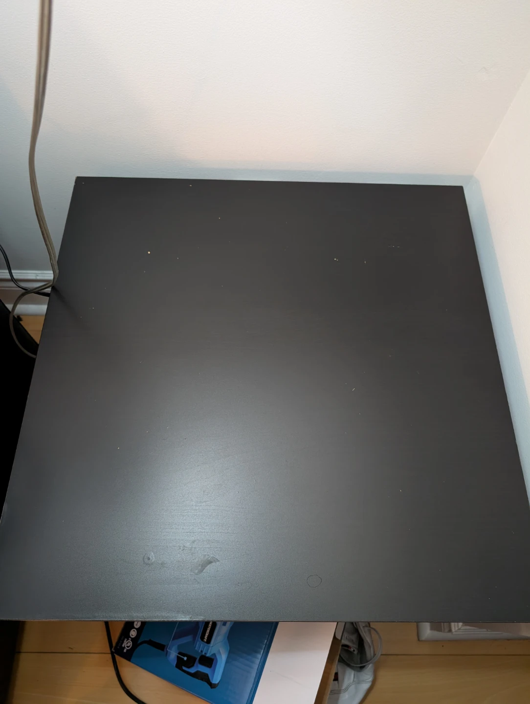 2 IKEA Black Side Table - photo 2