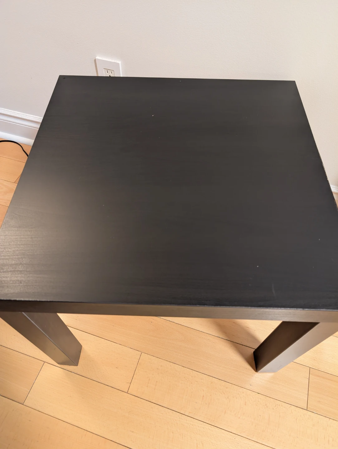 2 IKEA Black Side Table - photo 3