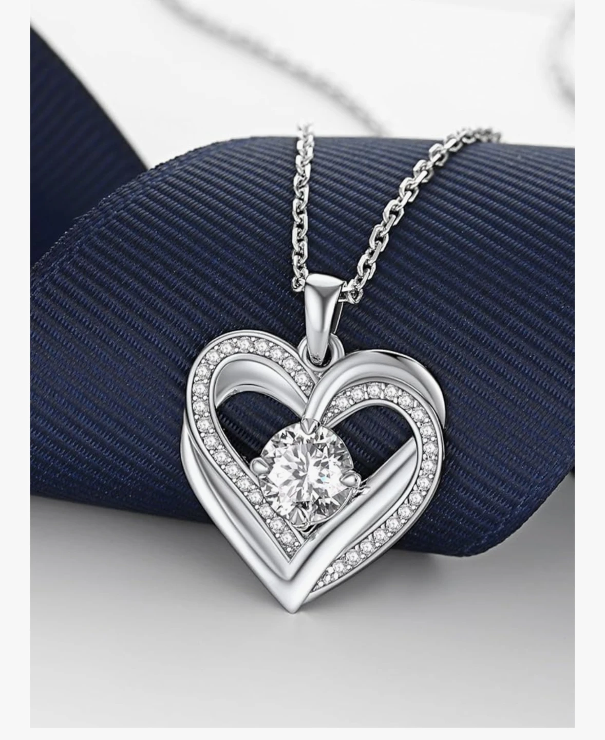 Moment Wish, Heart Pendant Necklace