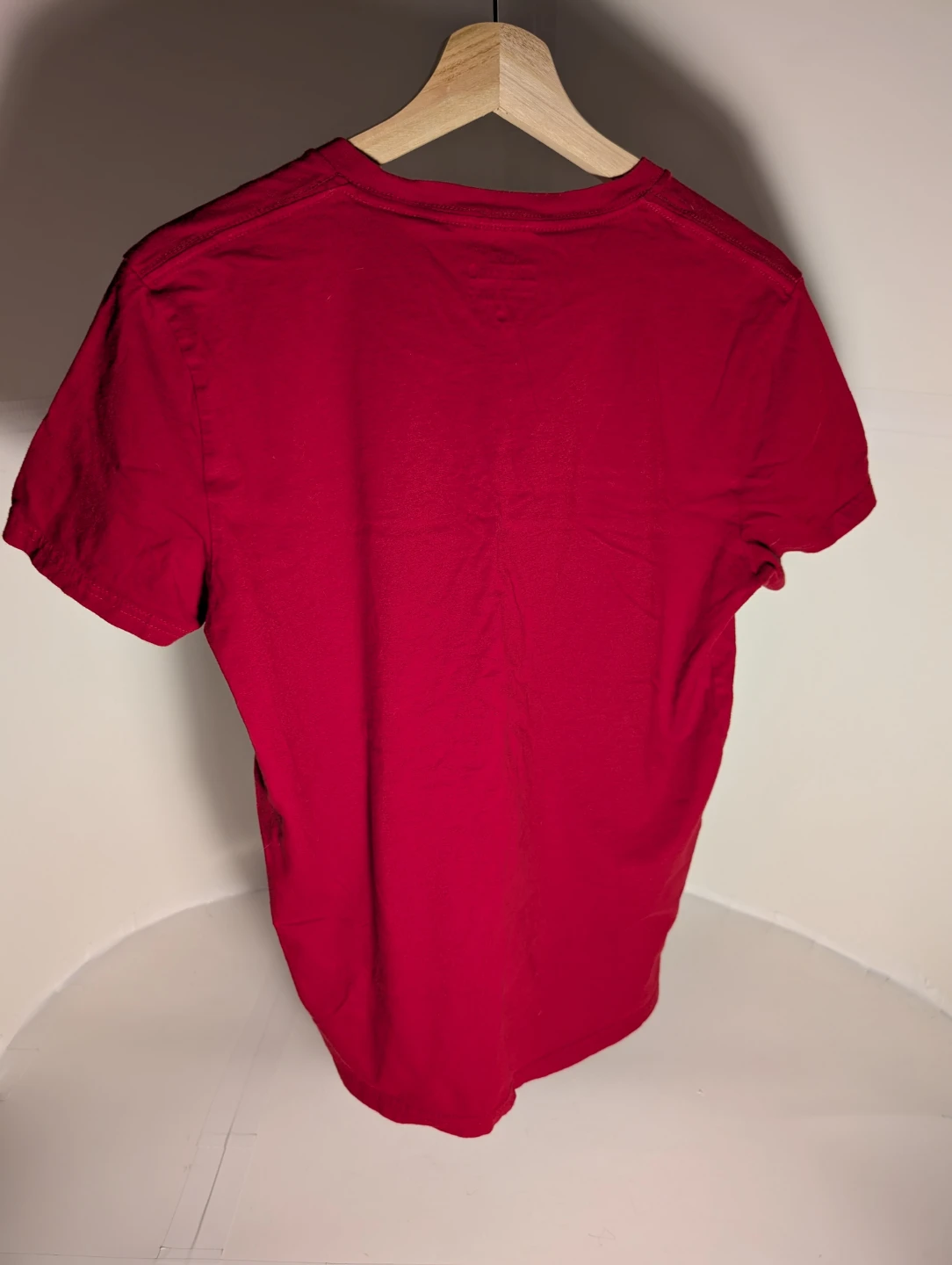 Red Cotton T-Shirt | Hollister - S: S/P - photo 3