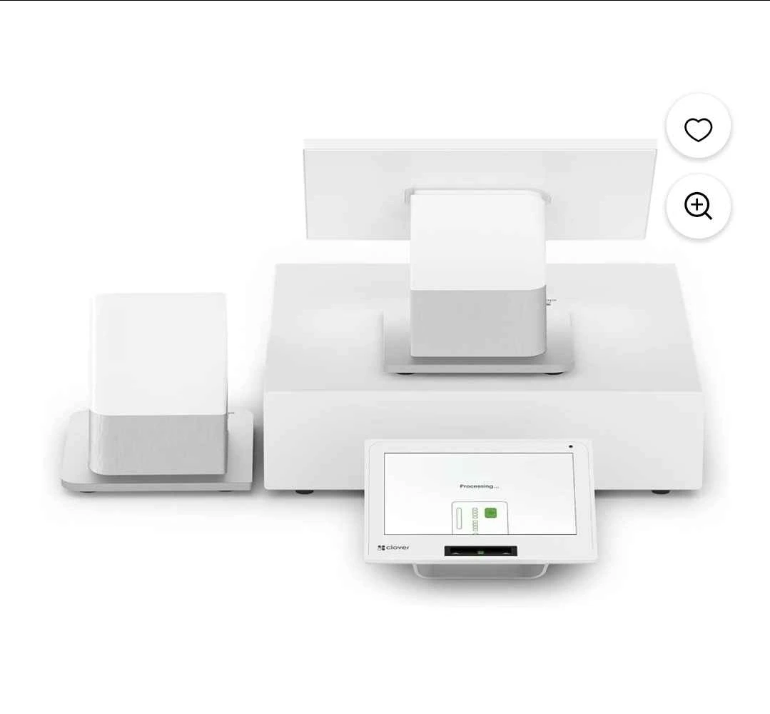 Clover Station POS System with Cash Drawer and Receipt Printer - photo 3