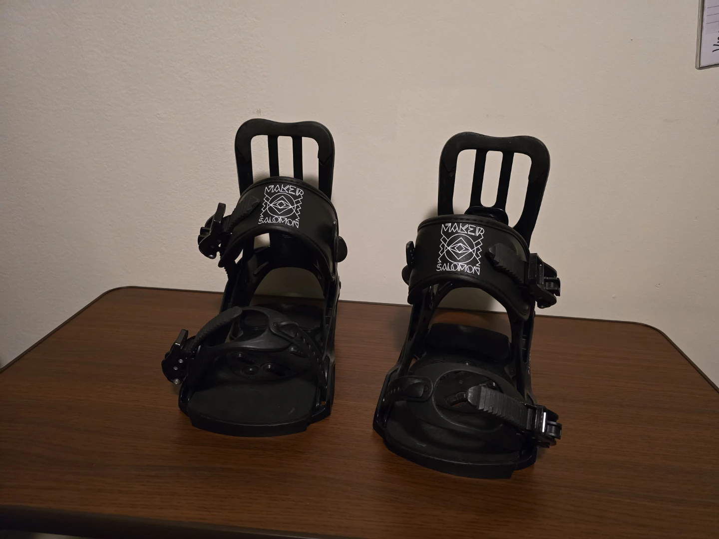 Salomon Maker Snowboard Bindings - size S/M (used 4 - 5 times)