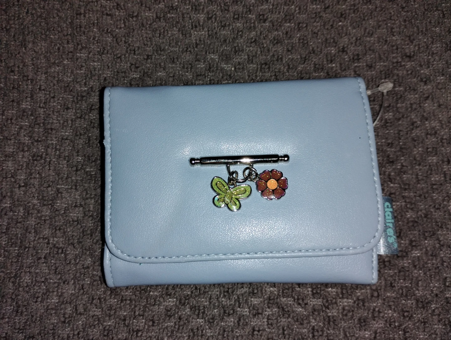 NEW!!! SMALL SKY BLUE CHARM WALLET