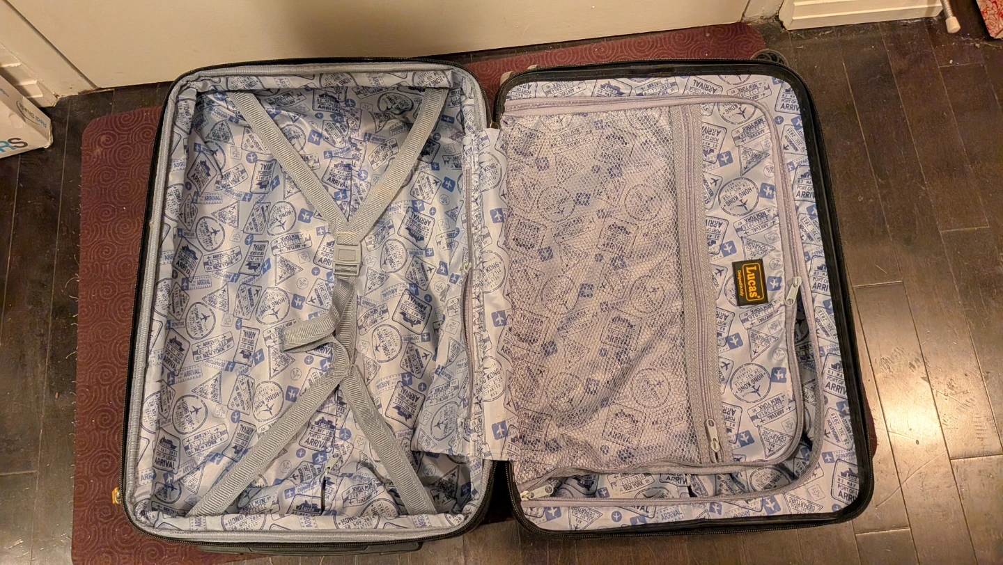 Lucas Hardside Carryon Luggage - photo 3