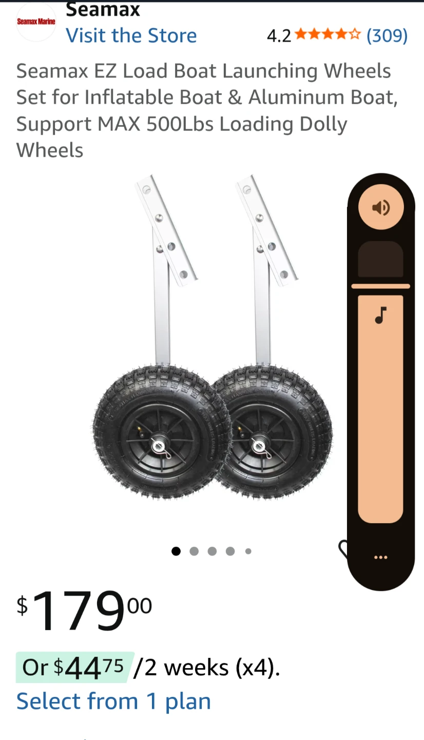 Seamax EZ Load Boat Launching Wheels - 12" - photo 2