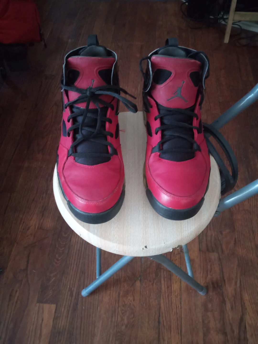 Air Jordan Fight club Flight 45 High Red/Black - photo 3