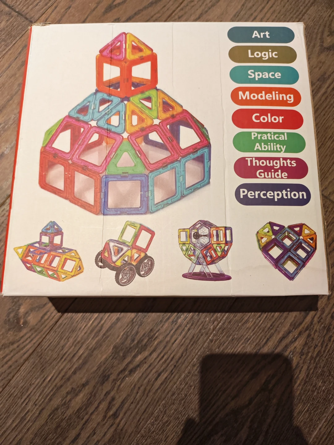 Jasonwell Magnetic Blocks 98 Piece Set - photo 2