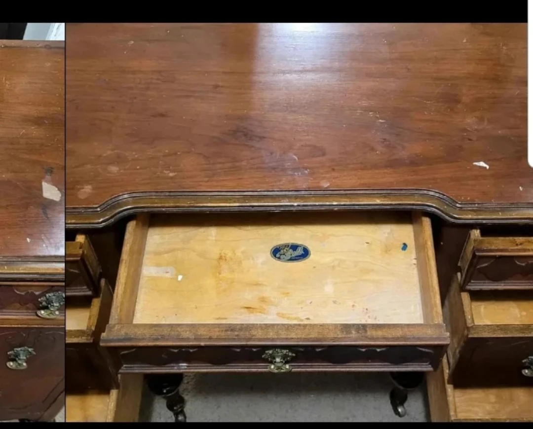Antique Wooden Desk