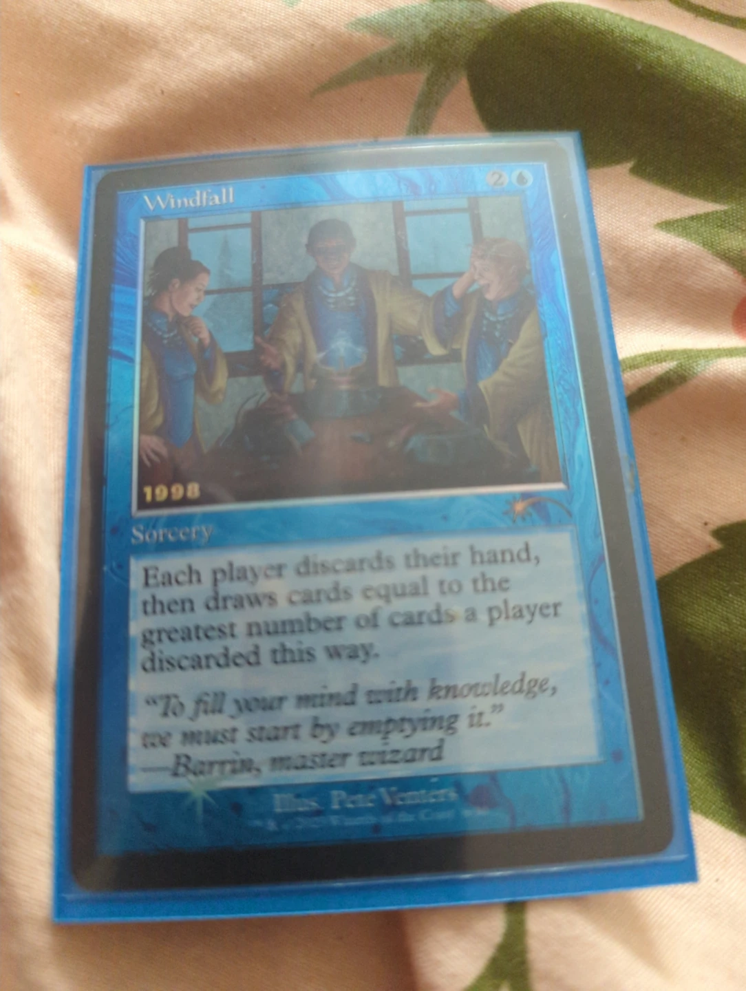 Magic The Gathering: Windfall Card (1998)
