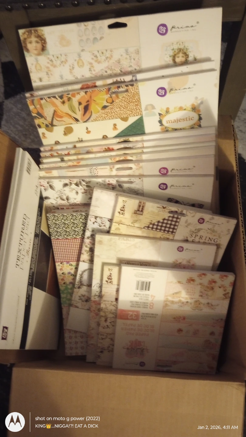Mixed Craft Paper Lot - Graphic 45, Prima - photo 3