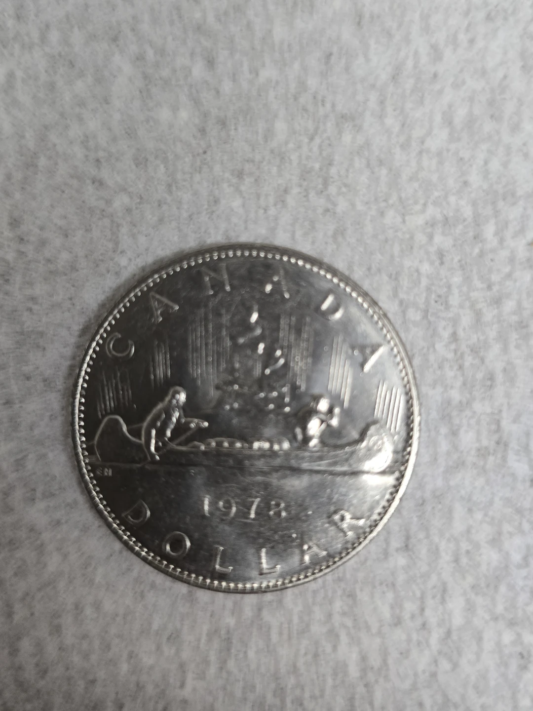 Collectors 1978 Canadian Silver Dollar - photo 2