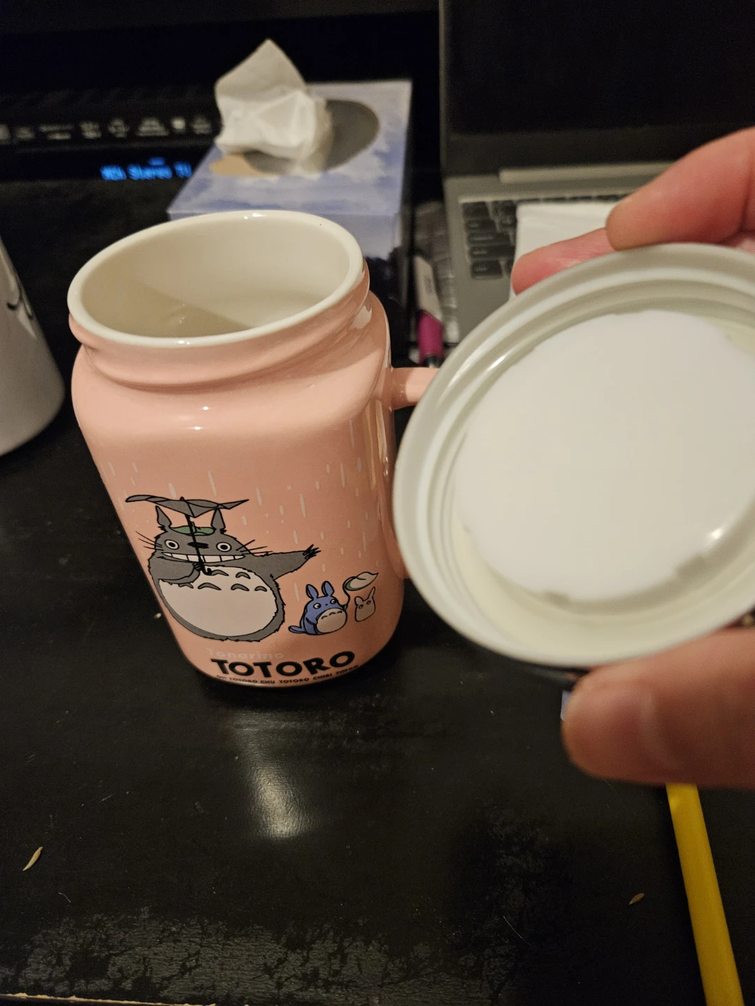 Cute Totoro Mug with Lid - photo 3