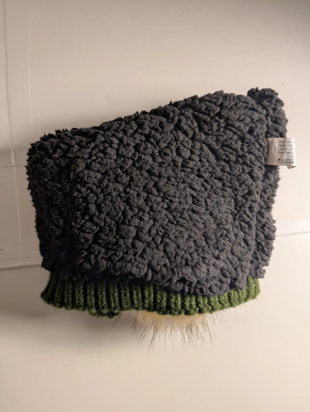 Green Pom Pom Beanie - photo 2