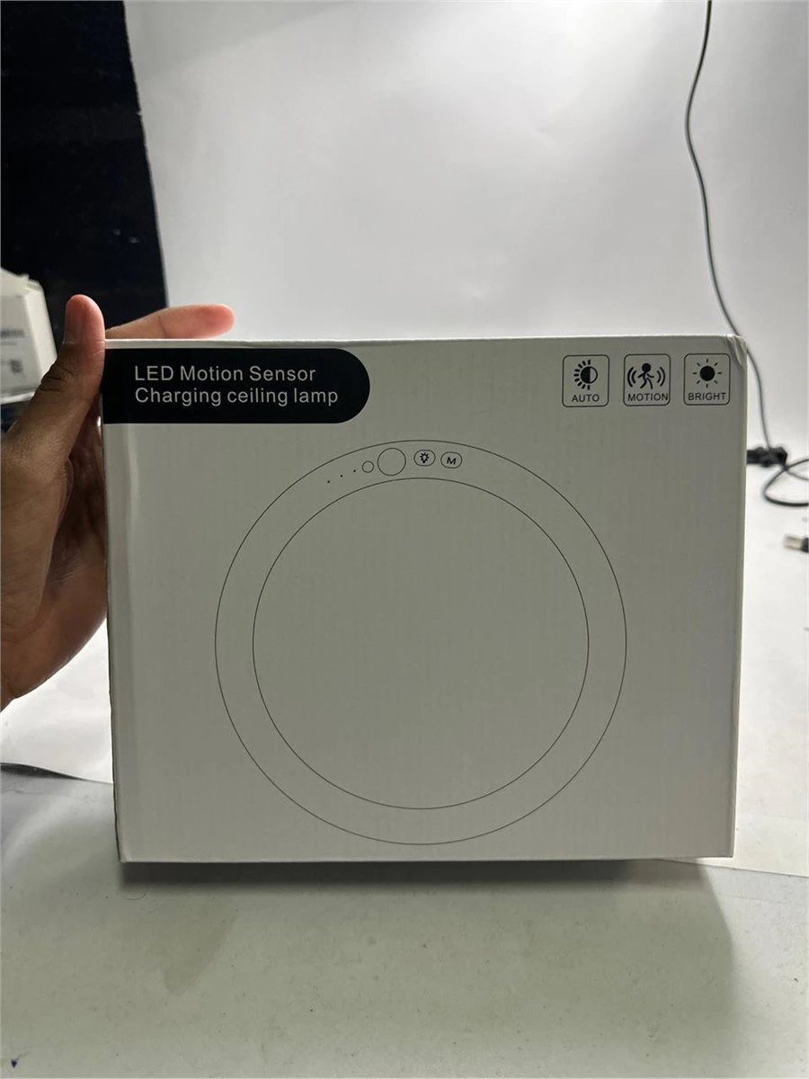 LED Motion Sensor Charging Ceiling Lamp - photo 5