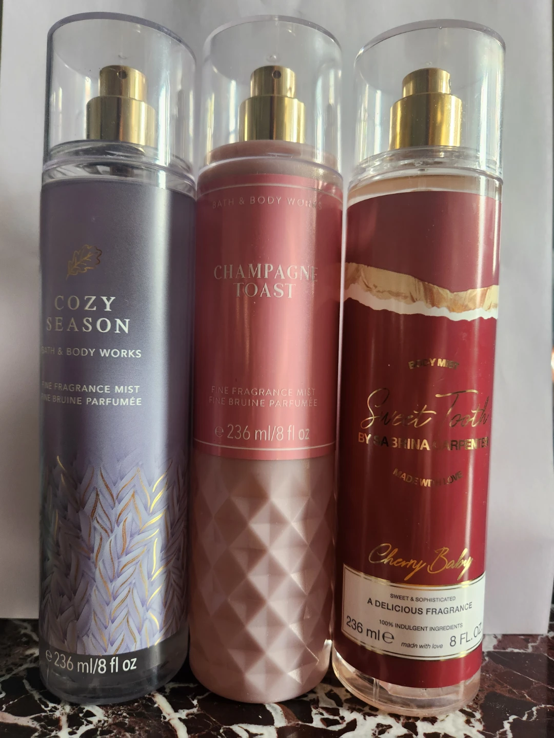 OPEN TO SWAPS! B&BW and Sabrina Carpenter Perfumes/Body Sprays