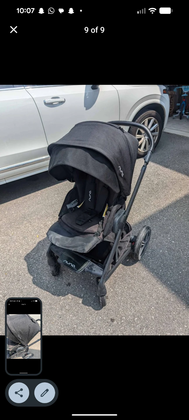 Nuna Stroller - Mixx 2 Black Caviar - photo 2