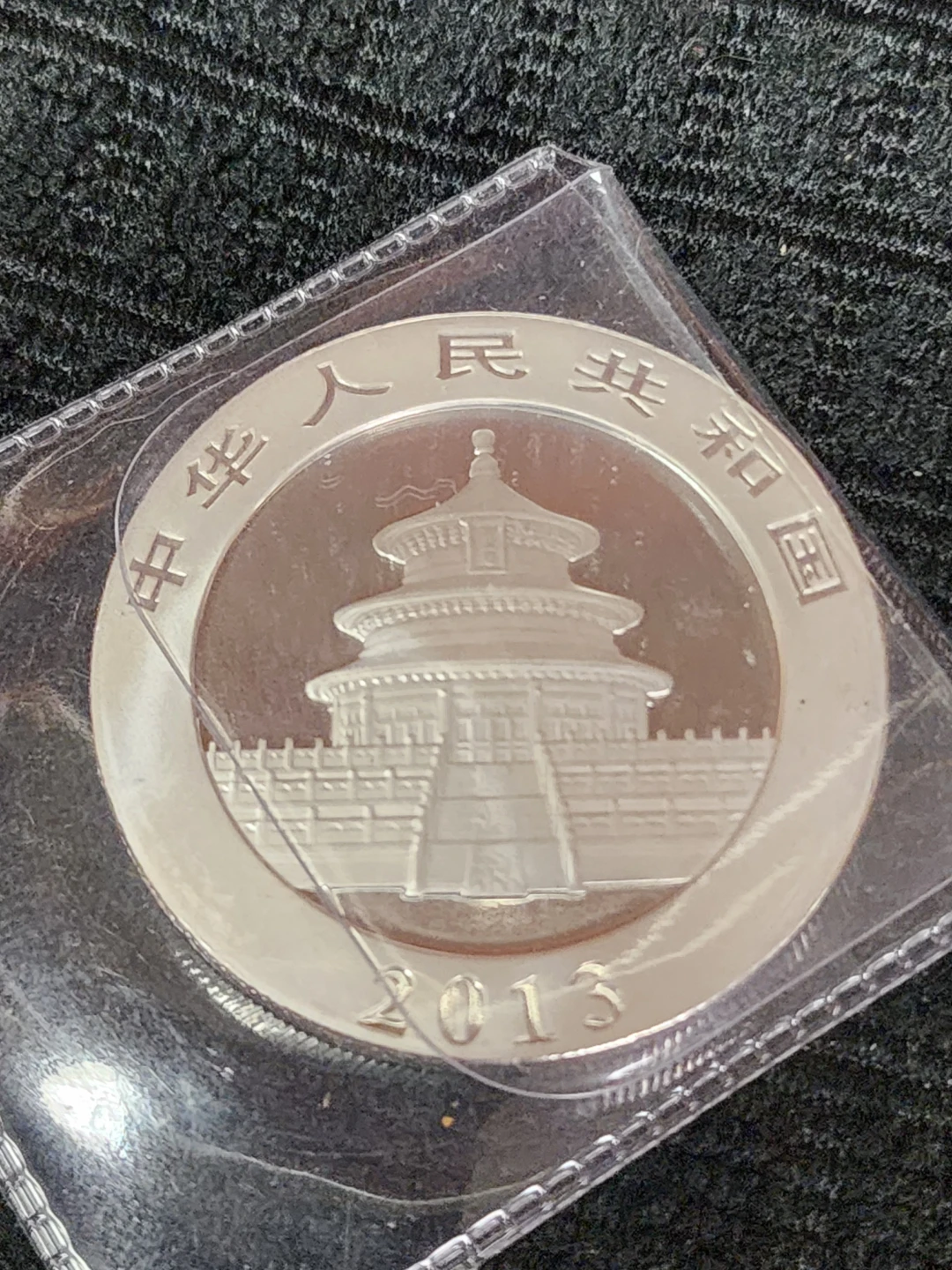 2013 Chinese Panda 10 Yuan Silver Coin
