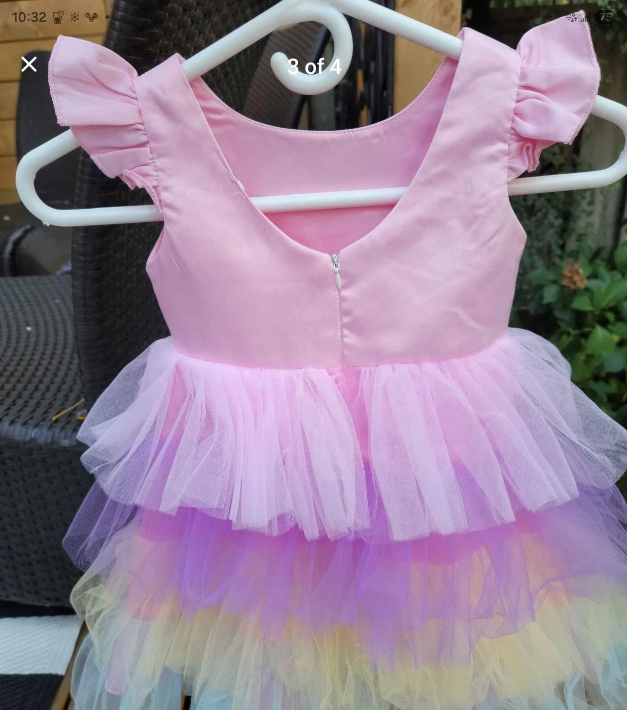 Pink Unicorn Dress age 3-4 - photo 4